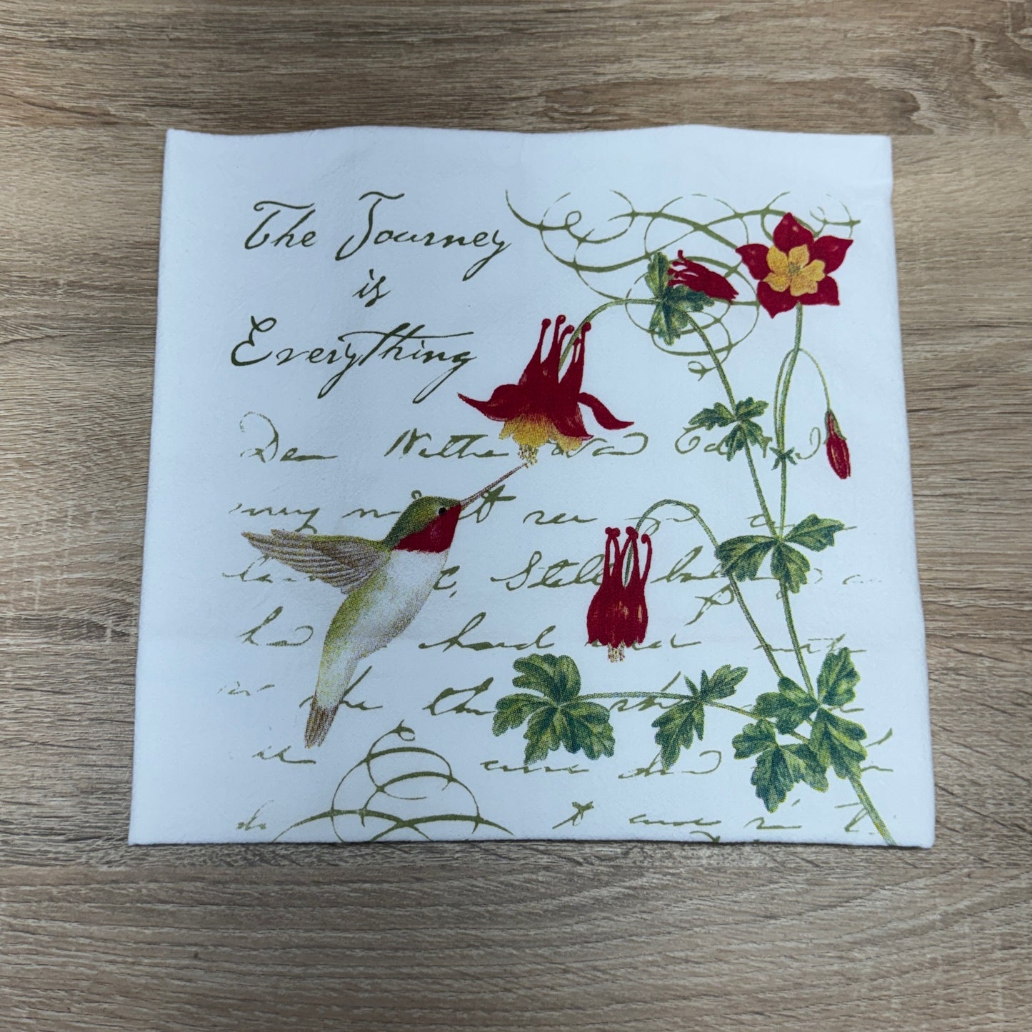 Flour Sack Towel - Hummingbird