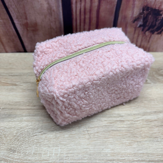 Teddy Bear Make Up Bag - Pink