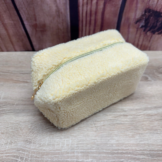 Teddy Bear Make Up Bag - Lemon