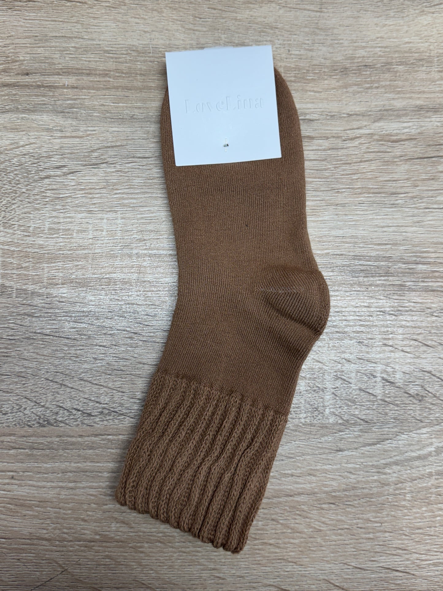 Chunky Knit Winter Essential Socks - Coffee