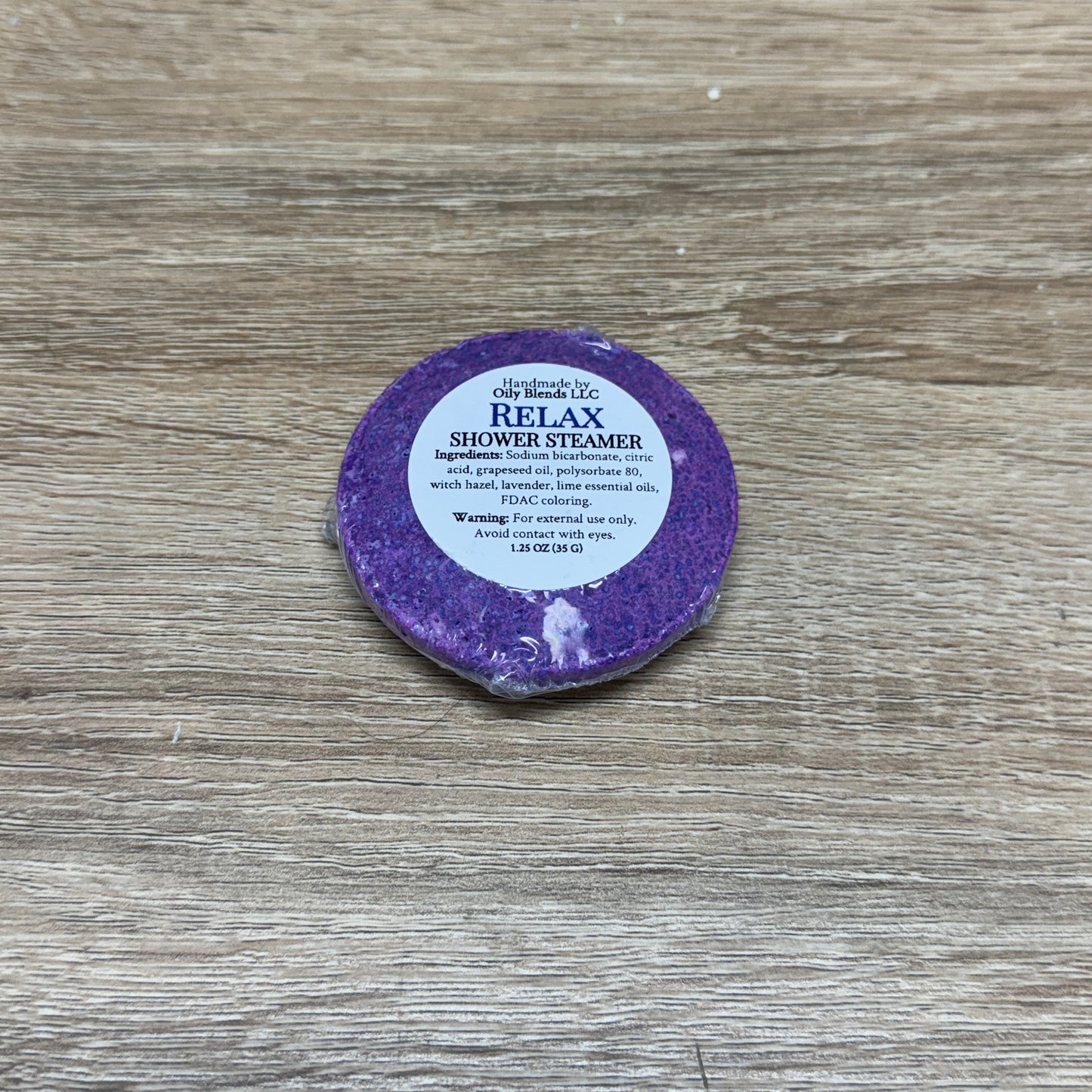 Shower Steamer - Relax (Purple)