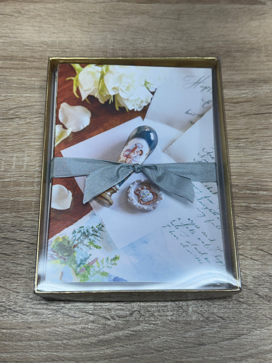 Boxed Notecards - Envelope Stamp