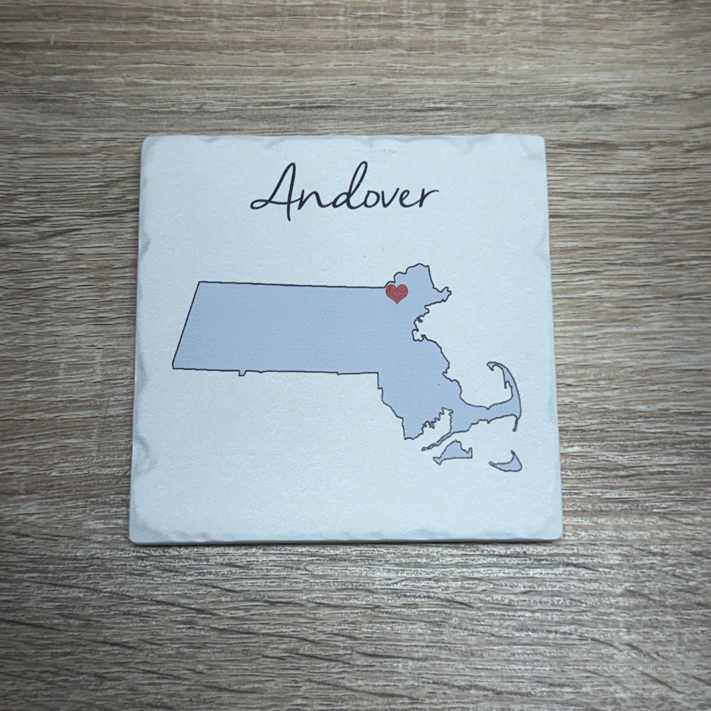 Ceramic Coaster - Andover (Mass)