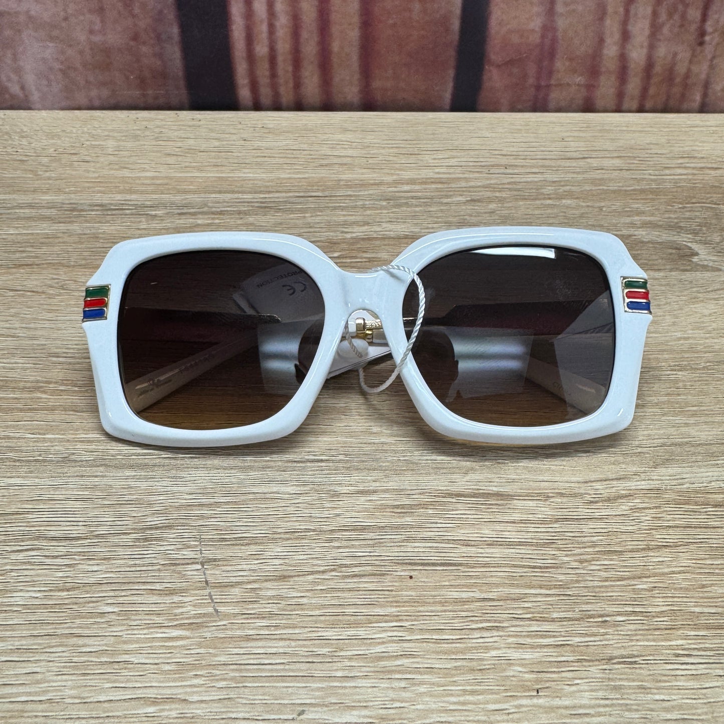 Sunglasses - White Square Style Frame