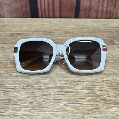 Sunglasses - White Square Style Frame