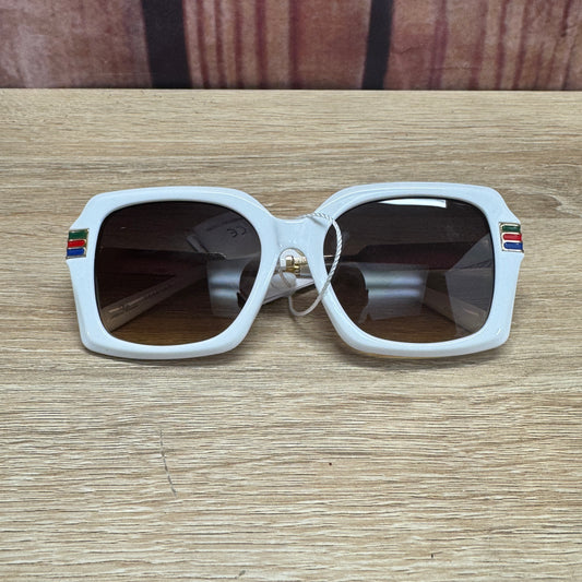 Sunglasses - White Square Style Frame