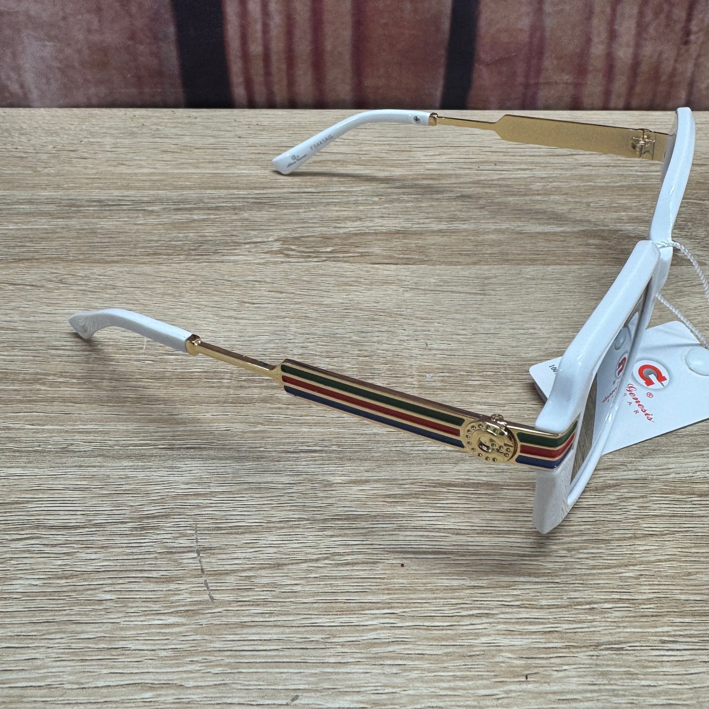 Sunglasses - White Square Style Frame