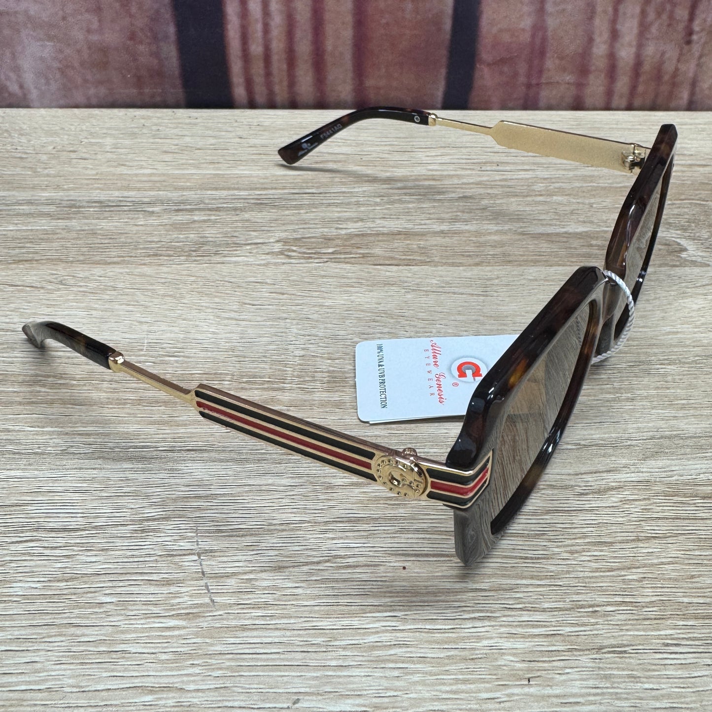 Sunglasses - Brown Square Style Frame