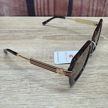 Sunglasses - Brown Square Style Frame