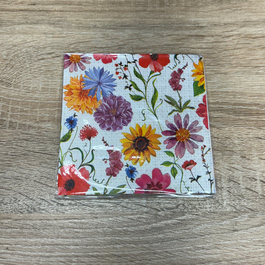 Paper Napkin - Colorful Flower