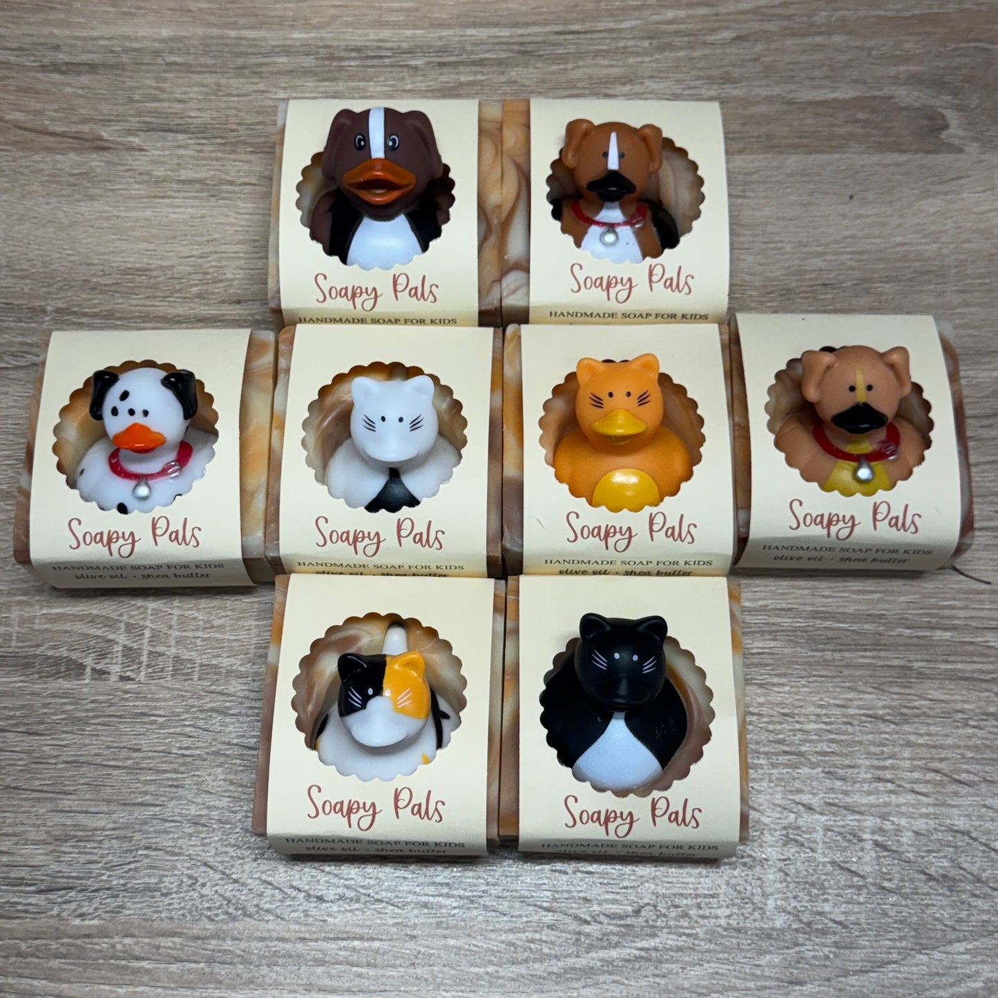 Handmade Soap For Kids - Soapy Pals (Single)