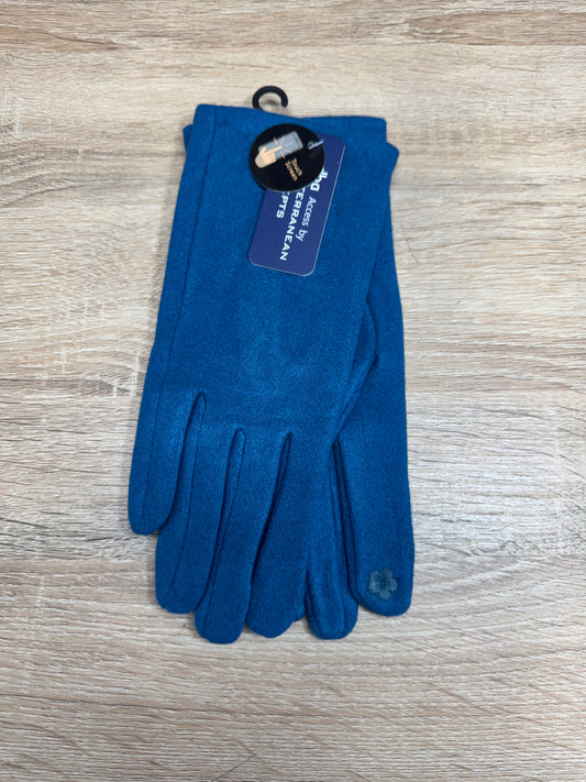 Cashmere Touch Glove - Marine Blue