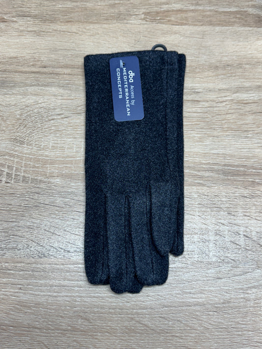 Cashmere Touch Glove - Charcoal