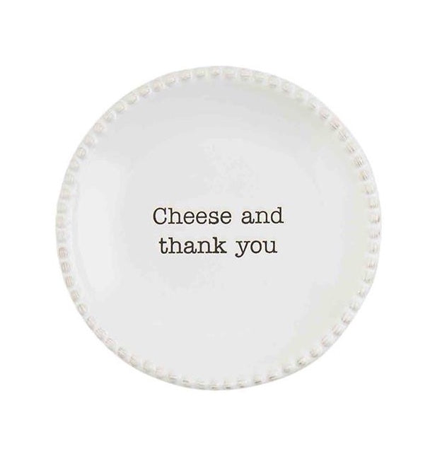 Tapas Plates - Cheese and Thank You