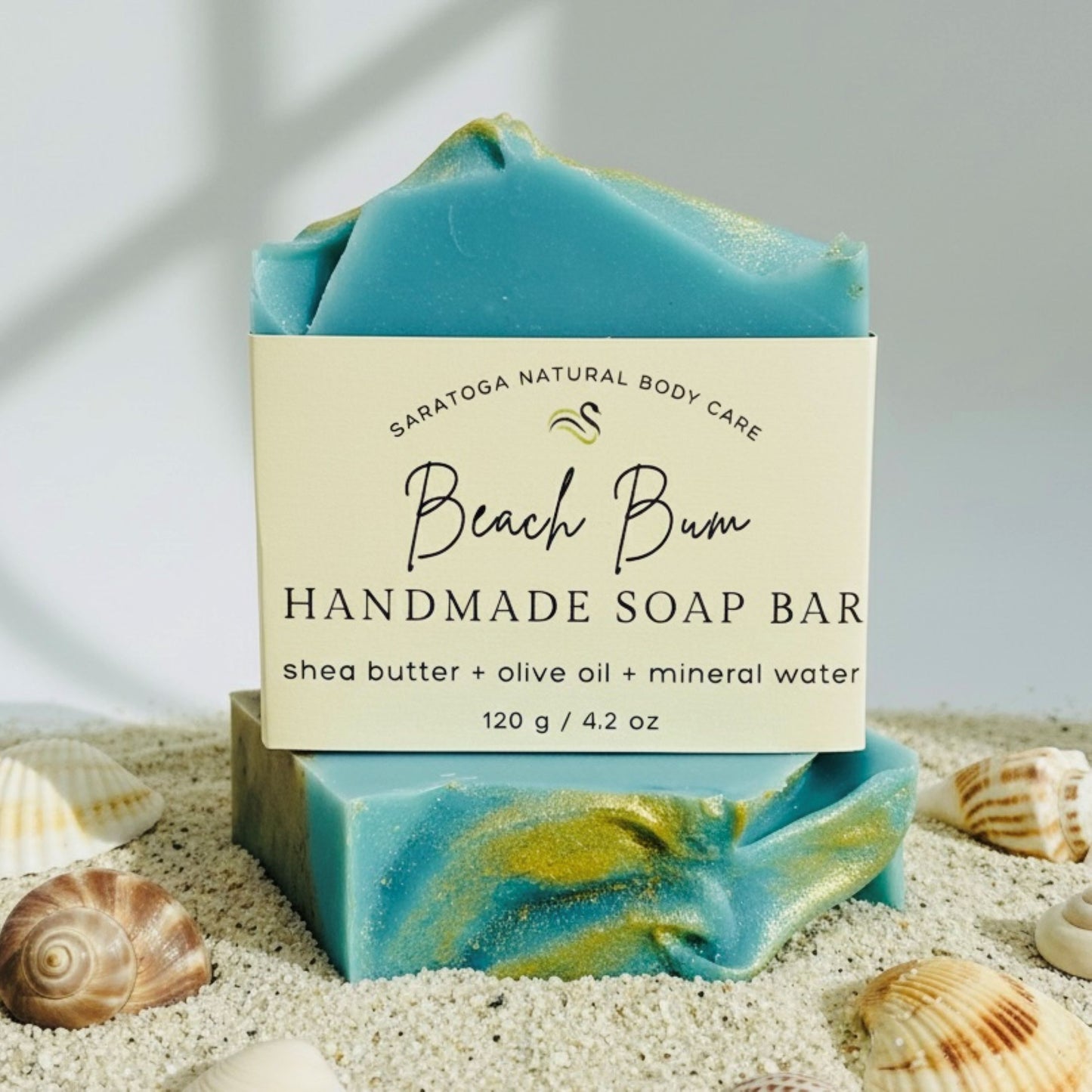 Vegan Cold Process Soap - Beach Bum