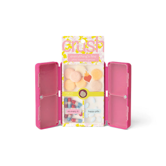 Pill & Vitamin Case - Maganta