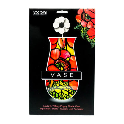 Expandable Flower Vase - Louis C. Tiffany Poppies