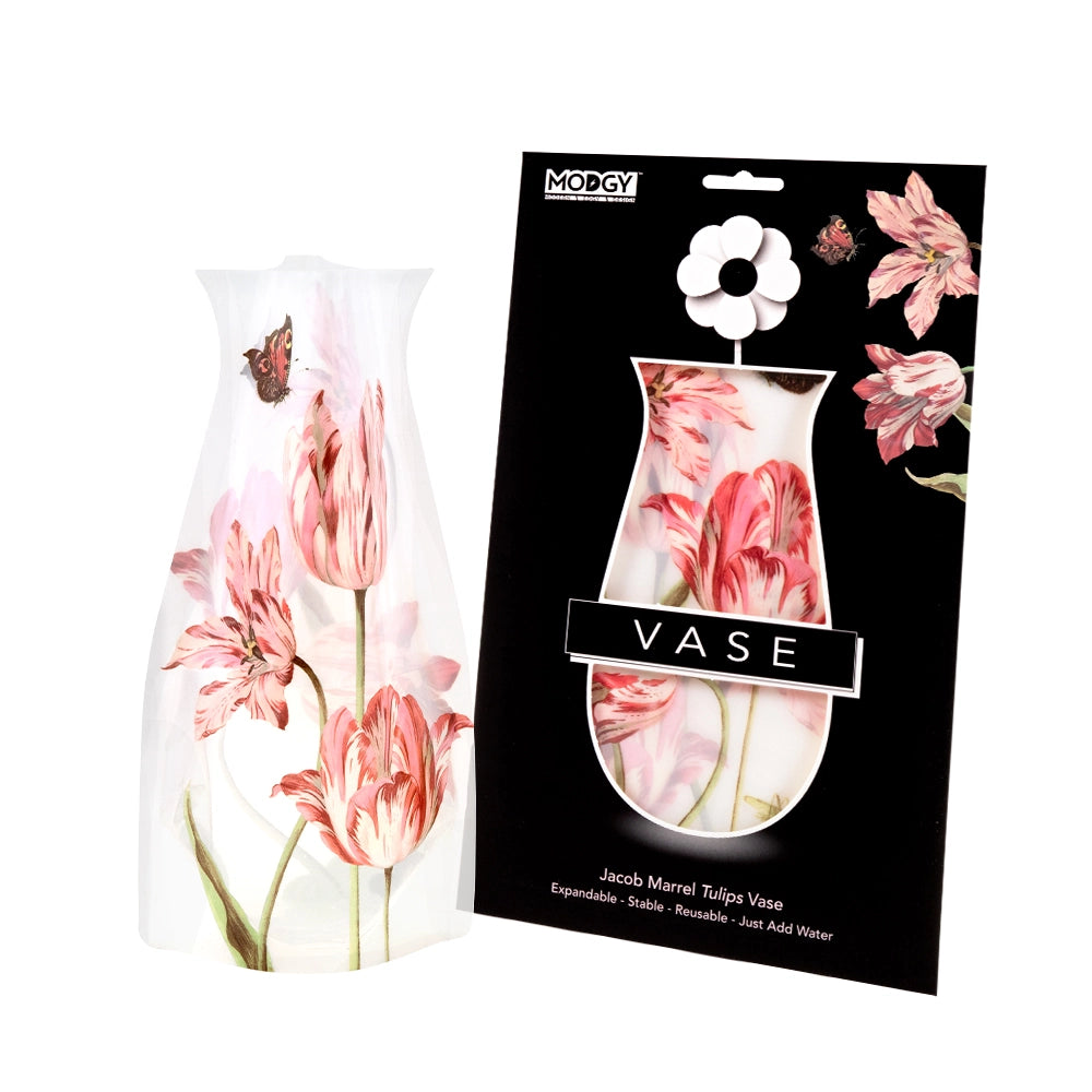 Expandable Flower Vase - Jacob Marrel Tulips