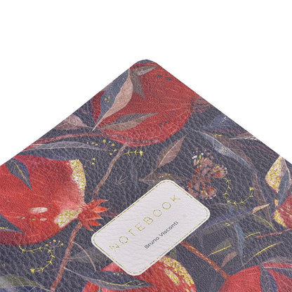 Vegan Leather Notebook 6x8 - Pom On the Vine