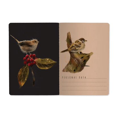Notebook 8x6 - Forest Sparrows