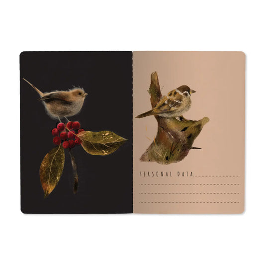 Notebook 8x6 - Forest Sparrows