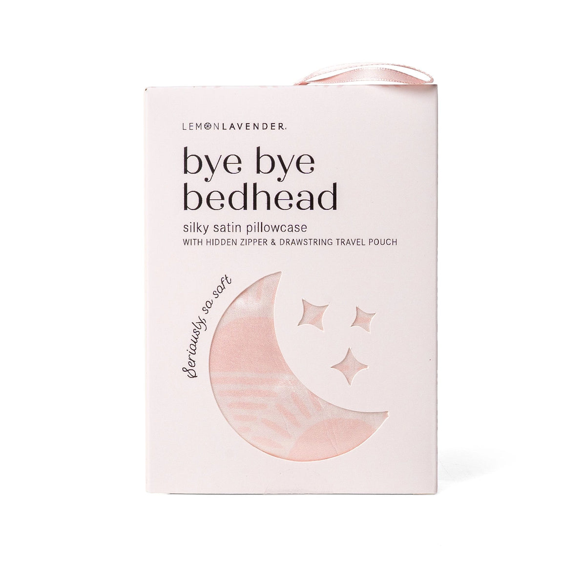 Bye Bye Bedhead Silky Satin Pillow - Pink Dreams