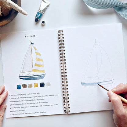 Watercolor Workbook - Seaside