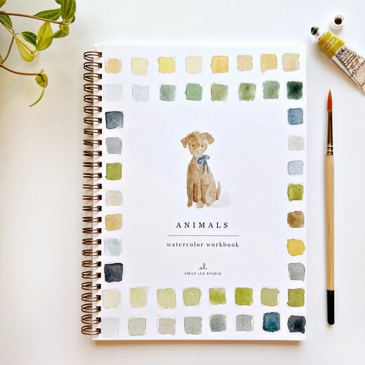 Watercolor Workbook - Animals
