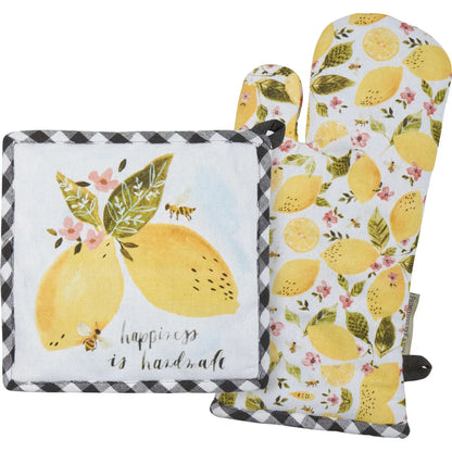Potholder Mit Set - Happiness Is Handmade