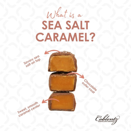 Milk Chocolate Sea Salt Caramels Gift Box
