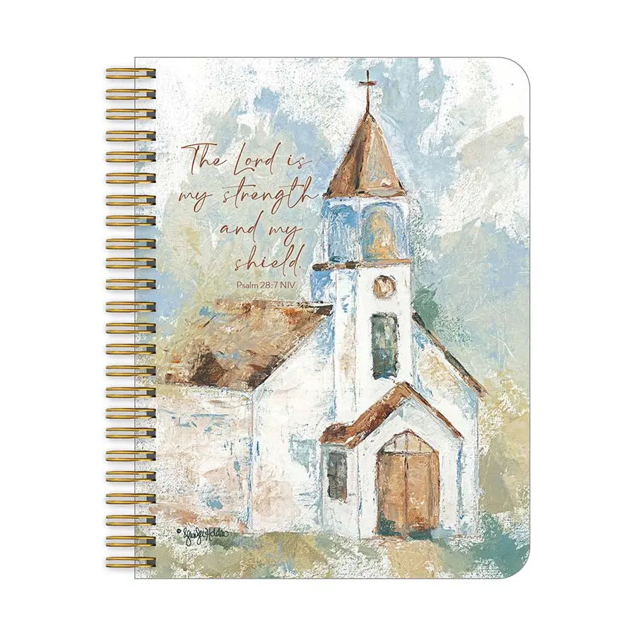 Spiral Medium Notebook - Blessed Assurance Faith