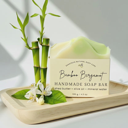 Vegan Cold Process Soap - Bamboo Bergamot