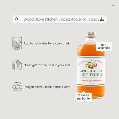 Cocktail and Mocktail Mixer 16oz - Spiced Apple Hot Toddy