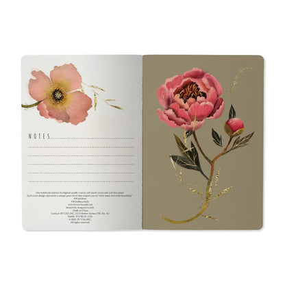 Notebook 8x6 - Pink Blossoms