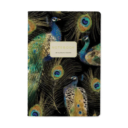 Notebook 8x6 - Magic Peacocks