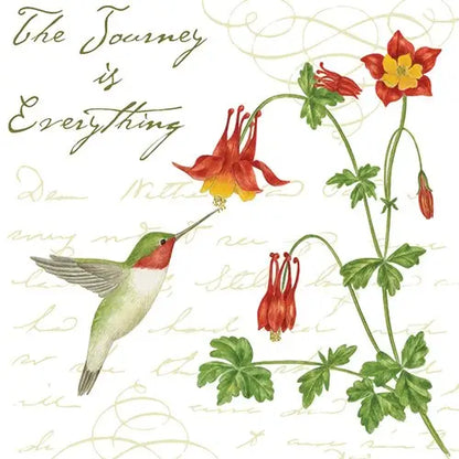 Flour Sack Towel - Hummingbird