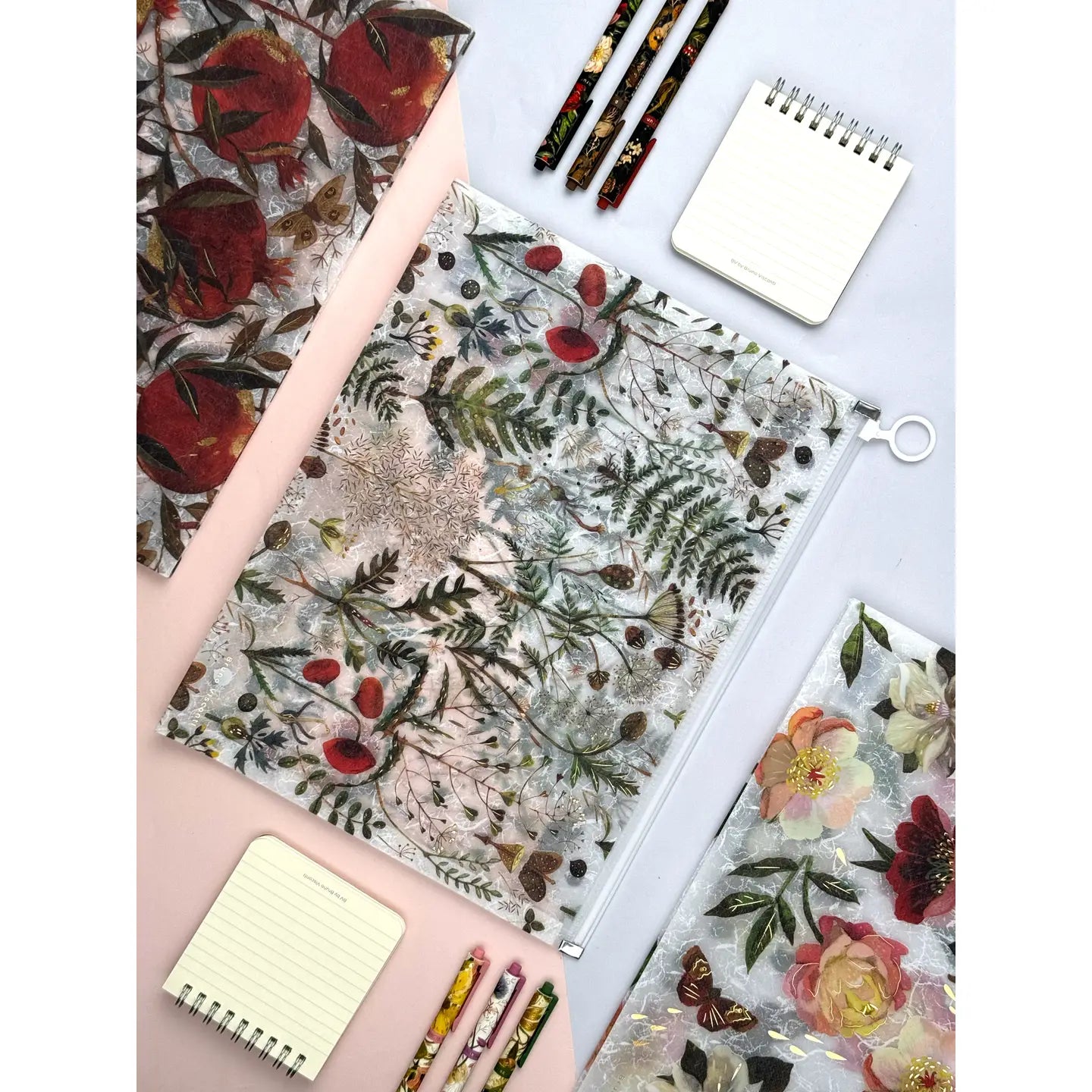 Zip Folder 12.5x10 - Flowers & Greens
