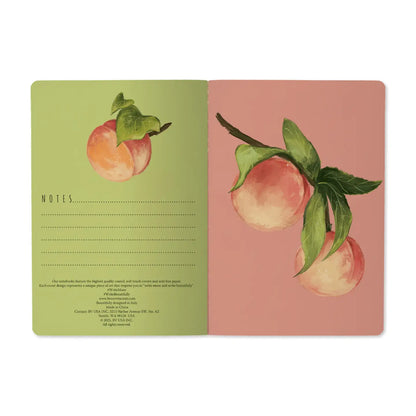 Notebook 8x6 - Peaches On The Tree