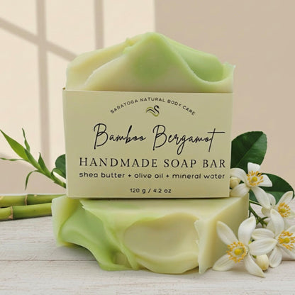 Vegan Cold Process Soap - Bamboo Bergamot