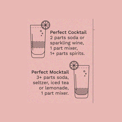 Cocktail and Mocktail Mixer 16oz - Blueberry & Lavender