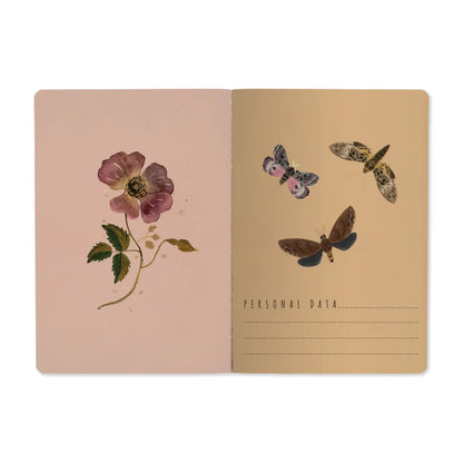 Notebook 8x6 - Butterflies and Night Flowers