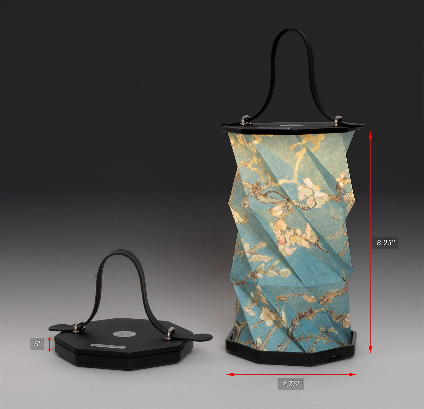 Origami Lantern - Vincent Van Gogh Almond Blossom