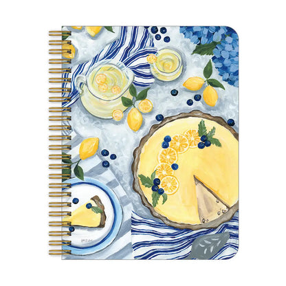 Spiral Medium Notebook - Summer Picnic