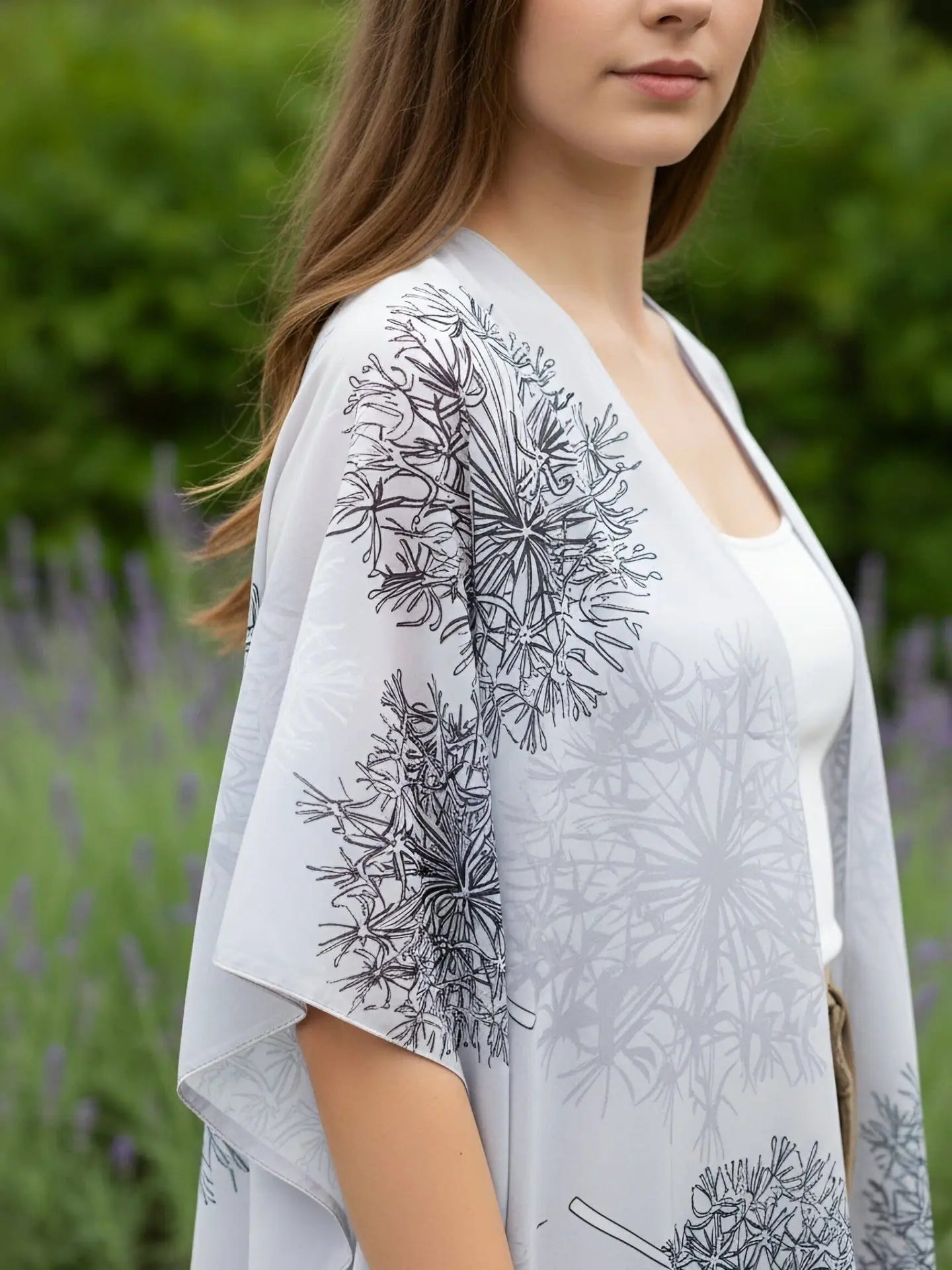 Kimono - Grey Dandelion
