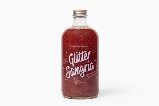 Cocktail and Mocktail Mixer 16oz - Glitter Sangria