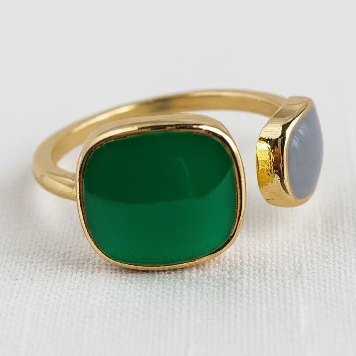 Adjustable Ring - Heritage-Inspired Geometric