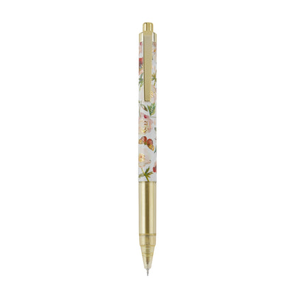 Bloom Travel Gel Pen with Sleeve - Red