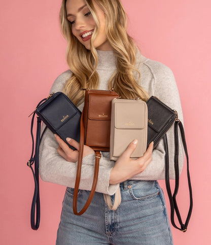 Kedzie Eclipse Crossbody - Chestnut