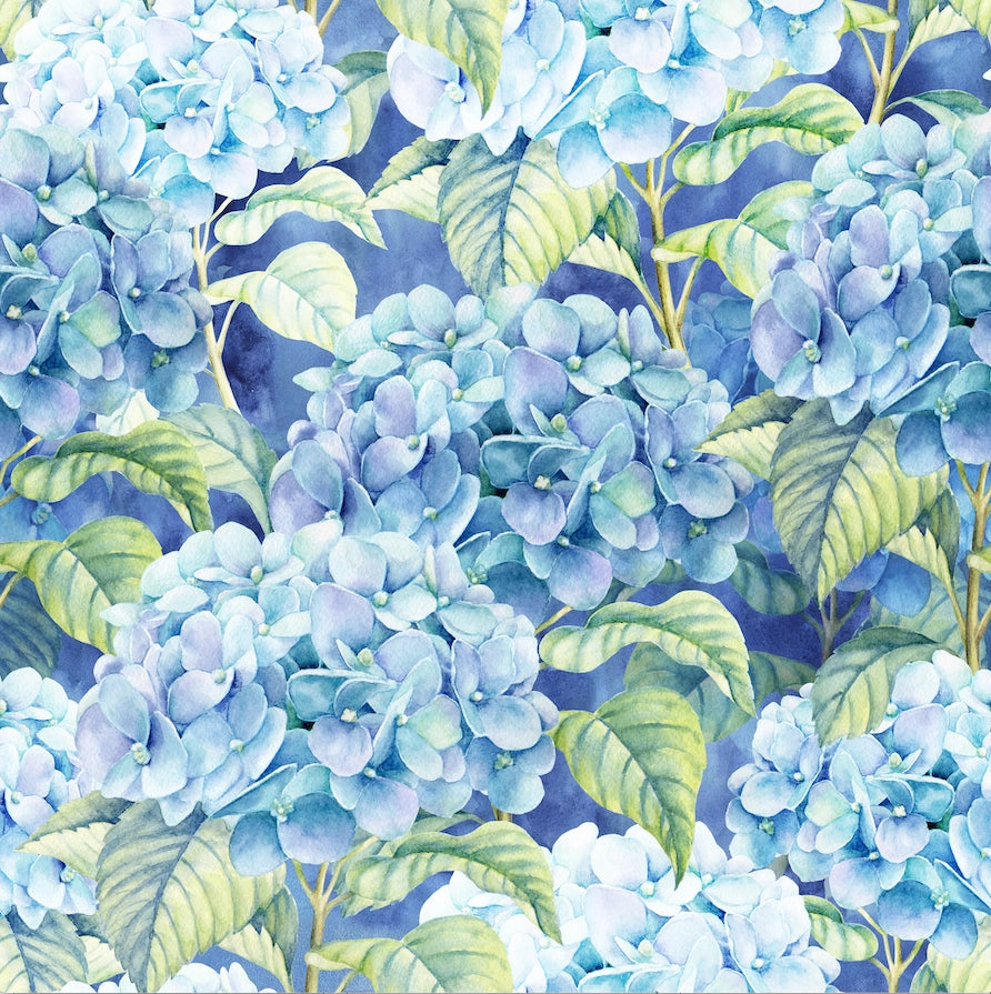 Cocktail Napkins - Blue Hydrangea