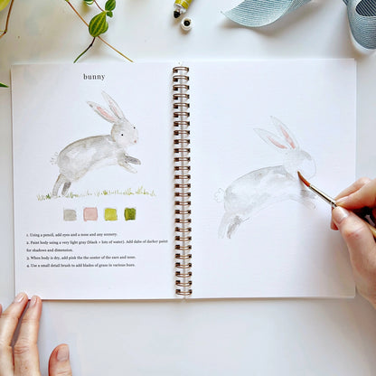 Watercolor Workbook - Animals